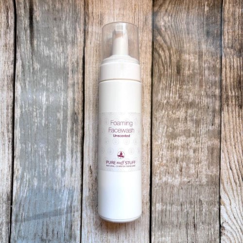 unscented facewash from pure nuff stuff